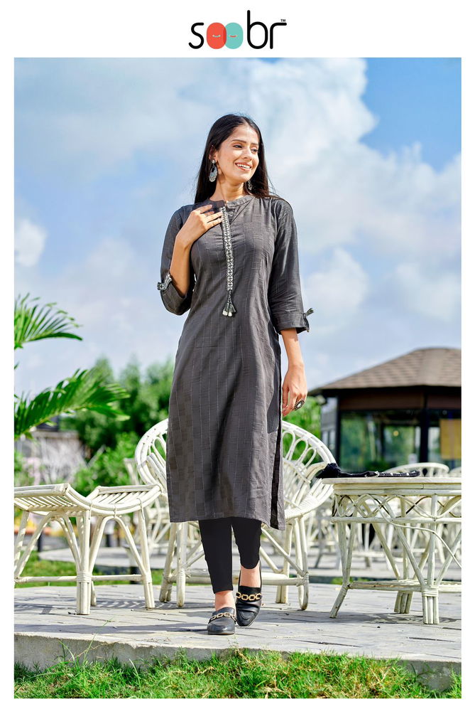 Soobr Indigo Long Kurti Catalog